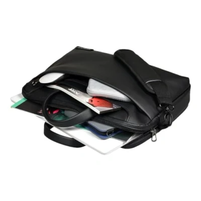 Afbeelding van Laptoptas Port Designs Zurich Toploading Zwart Monochrome