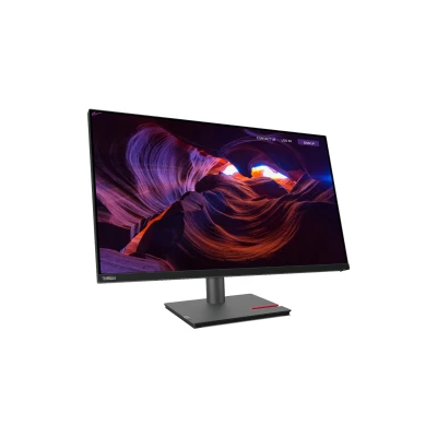 Afbeelding van Lenovo TS/ThinkVision P32p 30 LED monitor Energielabel F (A G) 80 cm (31.5 inch) 3480 x 2160 Pixel 16:9 4 ms DisplayPort, Audio Line out, HDMI, USB 3.2 Gen