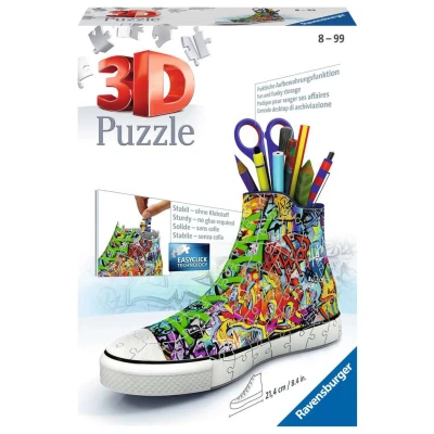 Afbeelding van 3D puzzel Ravensburger Sneaker Graffiti Style 54 stuks