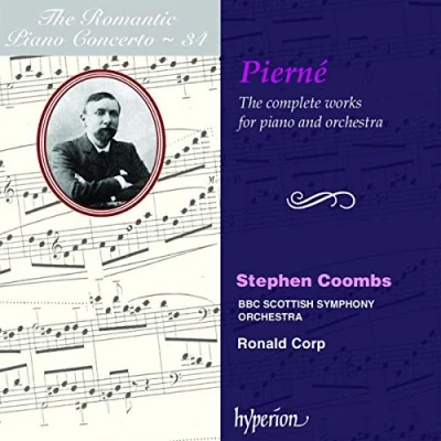 Afbeelding van Stephen Coombs, BBC Scottish Symphony Orchestra, Ronald Corp Pierné: Romantic Piano Concerto Vol 34 (CD)