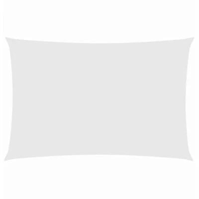 Afbeelding van Zonnescherm rechthoekig 2x5 m oxford stof wit