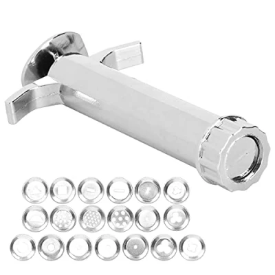 Afbeelding van Clay Squeezer, Mud Squeezer Sculptuur Tool Handleiding Multifunctioneel met 19Pcs Tip Mallen voor Bakken Craft