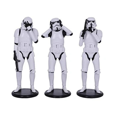 Afbeelding van Nemesis Nu Originele Stormtrooper Drie Wijze Sci Fi Figurines, Wit, One Size