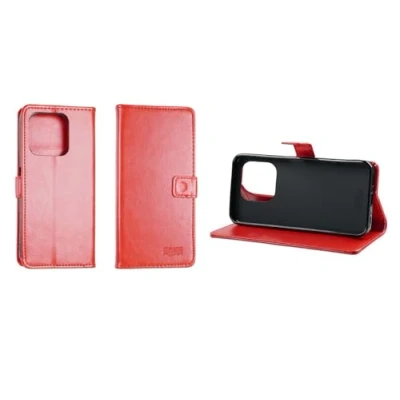 Afbeelding van caseroxx tas voor Emporia Smart 6 / ME.6 Bookstyle Case in rood cover boek