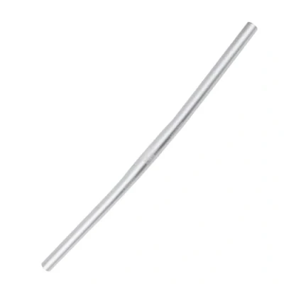 Afbeelding van Fietsstuur, 25,4 mm aluminiumlegering klein recht stuur MTB Mountain Road fietsstuur vouwfiets (540 mm, zilver)