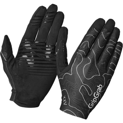 Afbeelding van Gripgrab Rebel FULL Finger Summer Gloves Unisex Handschoenen, Maat: XL, Black