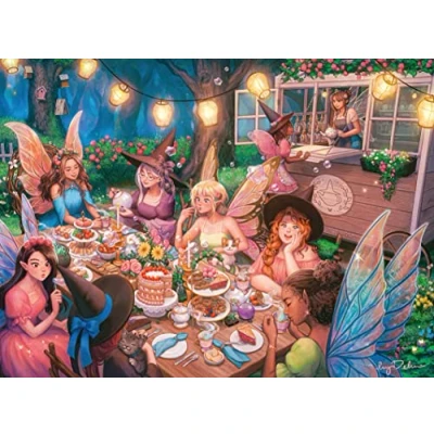 Afbeelding van Ravensburger 300 Stuks Puzzel High tea met feeën