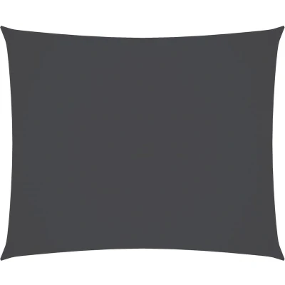 Afbeelding van Zonnescherm rechthoekig 3,5x4,5 m oxford stof antracietkleurig