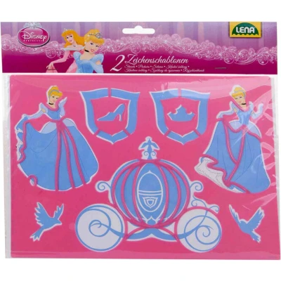 Afbeelding van Disney Princess Assepoester Sjablonenset