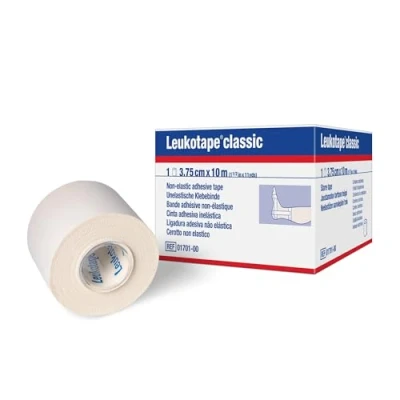 Afbeelding van Leukotape 10 m x 3.75 cm wit 1 stuks