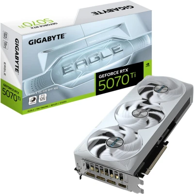 Afbeelding van VGA Gigabyte GeForce RTX 5070 TI EAGLE OC ICE SFF 16G
