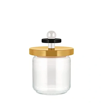 Afbeelding van Alessi Voorraadpot Twergi ES16/75 1 Geel ø 12 cm / 750 ml door Ettore Sotsass