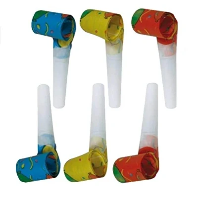 Afbeelding van Folat roltongen Feestje! junior 4 x 11 cm papier 6 stuks