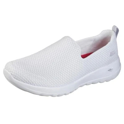 Afbeelding van Skechers Performance GO WALK Walking Trainers Sportieve wandelschoenen, Dames, Maat: 40, White Textiel