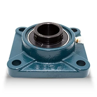 Afbeelding van DOJA Barcelona Vierkant flenslager met Behuizing UCF 208 Kogellagers UC208 voor as Ø 40 mm F208 Stalen en lagers industrie algemene toepassingen
