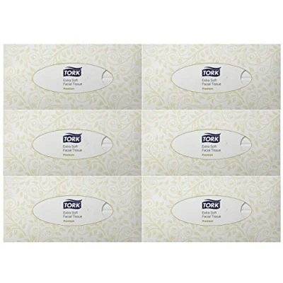 Afbeelding van Facial tissues Tork F1 extra zacht premium 2 laags wit 140280