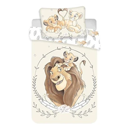 Afbeelding van Simba Mufasa Beddengoed voor baby&#039;s, 2 stuks, 100 x 135 cm, 100% katoen