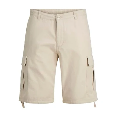 Afbeelding van Jack &amp; Jones Jpstcole Barkley Jjcargo Shorts, Heren, Maat: 48, Moonbeam