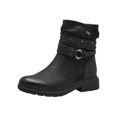 Afbeelding van Jana Snowboots, Dames, Maat: 37, Black Textiel/ synthetisch