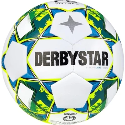 Afbeelding van Derbystar Light v23 Trainingsbal Wit Geel Blauw 4