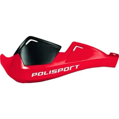 Afbeelding van POLISPORT 8305100032 Handkappen EVOLUTION INTEGRAL 2 bevestigingspunten MX Style gemaakt van plastic met montagekit inbegrepen compatibel alle MX/enduro modellen in kleur rood