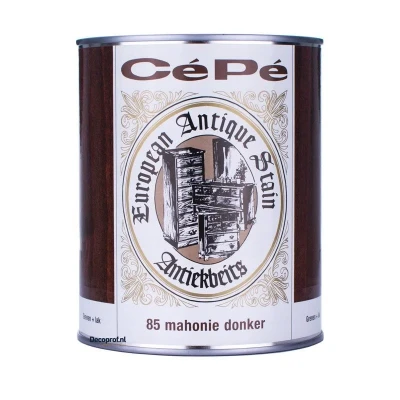Afbeelding van CéPé Antiekbeits 85 mahonie donker Blanke lak &amp; Beits