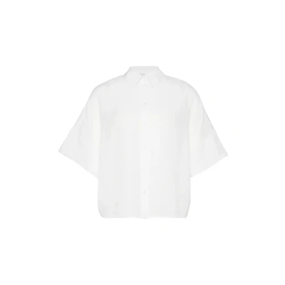 Afbeelding van comma casual identity Overhemdblouse, Dames, Maat: 44, Weiß