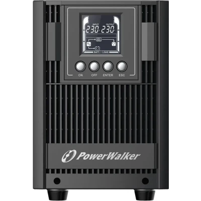 Afbeelding van PowerWalker VFI 2000 AT FR Dubbele conversie (online) 2 kVA 1800 W 4 AC uitgang(en)