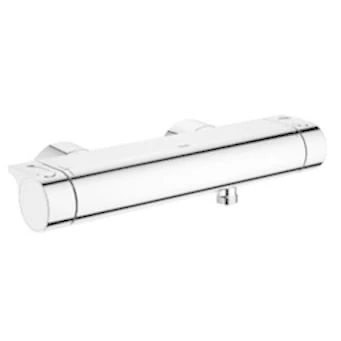 Afbeelding van Grohe Grohtherm 2000 New douchethermostaat 15 cm met koppelingen Chroom
