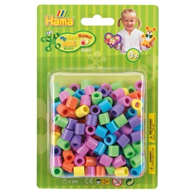 Afbeelding van Hama Strijkkralen Maxi Pastel Mix (50), 250st.