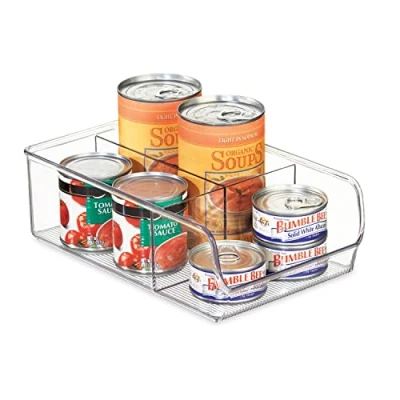 Afbeelding van Opbergbox iDesign Linus Binz Met Verdeelvakken (18 x 28 cm)