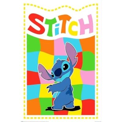 Afbeelding van Poster Stitch Chequered 61x91,5cm