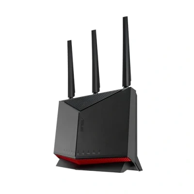 Afbeelding van ASUS BE86U Dual Band WiFi 7, 4096 QAM, Multi Link, AI WAN, Ondersteuning AiMesh, netwerkbeveiliging, VPN, Guest Network Pro, zwart