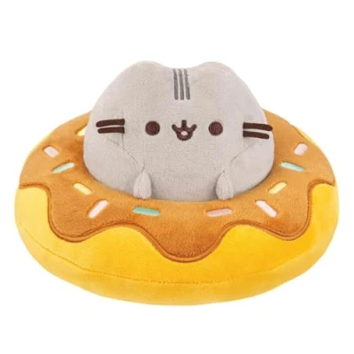 Afbeelding van Pricenet Pusheen pluche mascotte in chocolade donut 13 cm
