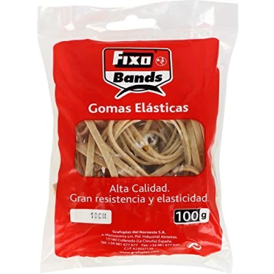 Afbeelding van FIXO 56340 zakjes met elastiekjes, 100 g, meerkleurig, 4 mm x 10 cm