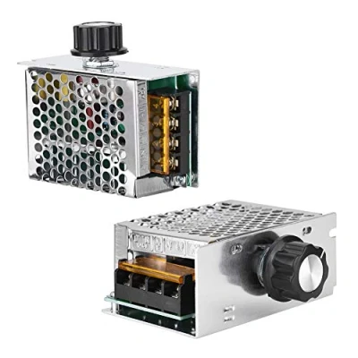 Afbeelding van Mavis Laven Motor toerentalregelaar, 4000 W AC spanningsregelaar 10 220 V dimmer elektromotor toerentalregelaar