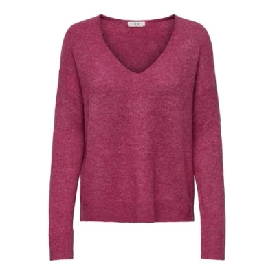 Afbeelding van JdY Jdyelanora L/S V hals trui. KNT Noos, Granita., XS