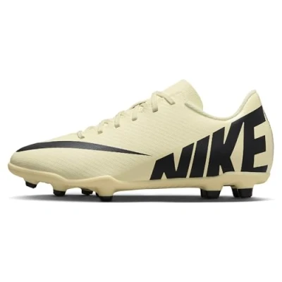 Afbeelding van Nike Performance JR Mercurial Vapor 15 CLUB MG Unisex Voetbalschoenen met Kunststof noppen voor kinderen, Maat: 37.5, Lemonade/black