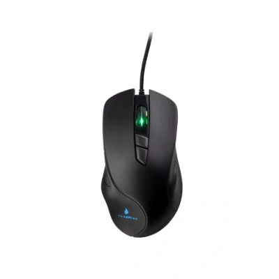 Afbeelding van Surefire Gaming Martial Claw muis USB Optisch Zwart 7 Toetsen 800 dpi, 1600 2400 3200 4800 7200 dpi Verlicht