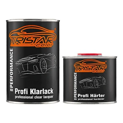 Afbeelding van 1,5 liter 2K blanke lak autolak mat HS incl. verharder