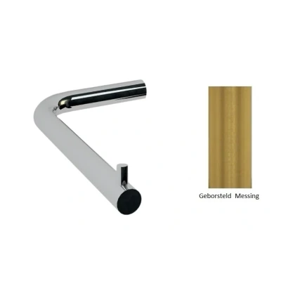 Afbeelding van Waterevolution Flow Toiletrolhouder zonder klep geborsteld messing A130LE