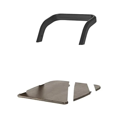 Afbeelding van Ergobaby Evolve Keukentoren, accessoire voor de kinderstoel, Keukentoren peuters Groeien vanaf ca. 2 jaar tot max. 45,3 kg, Dark Wood