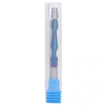 Afbeelding van Trim Bit, Compressie Flush Cemented Carbide 1/4 Schacht Router Bit Met Lager Voor Houtbewerking Meubels