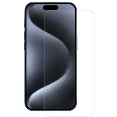 Afbeelding van MYWAY, Schermbeschermer Geschikt voor Apple iPhone 15 Pro GLASS BASIC, Transparant