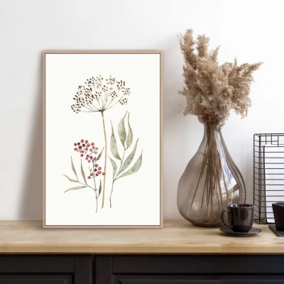 Afbeelding van Reinders! Artprint met lijst Aqua Flowers