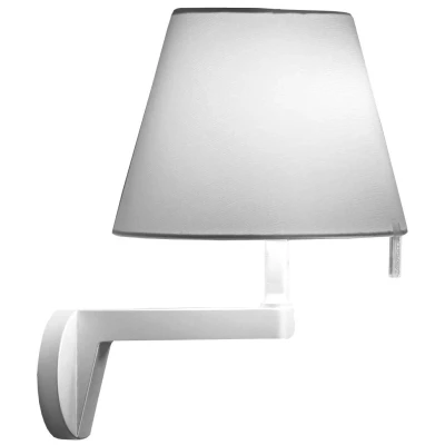 Afbeelding van Artemide Melampo wandlamp met schakelaar aluminium