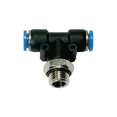 Afbeelding van PERSLUCHT T STUK 2X (8X6)MM X 1/2&quot; UITW KUNSTSTOF KLEM
