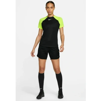 Afbeelding van Nike Dames Short Sleeve Top W Nk Df Acdpr Ss K, Zwart/Volt/Wit., DH9242 010, XS