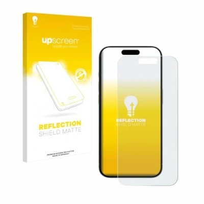Afbeelding van upscreen Screenprotector voor Apple iPhone 15 Pro Folie Beschermfolie anti glare matte