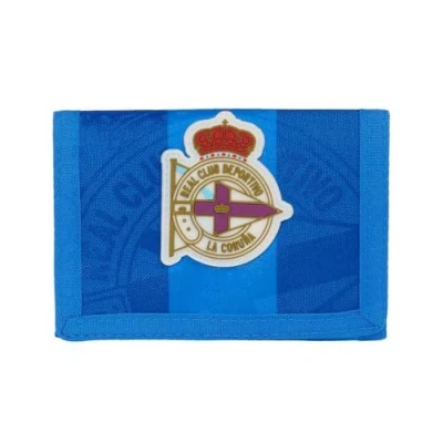Afbeelding van Portefeuille R. C. Deportivo de La Coruña Blauw 12.5 x 9.5 1 cm